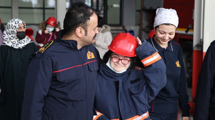 Daun sindromlu uşaqların bu arzusu yerinə yetirildi - FOTO